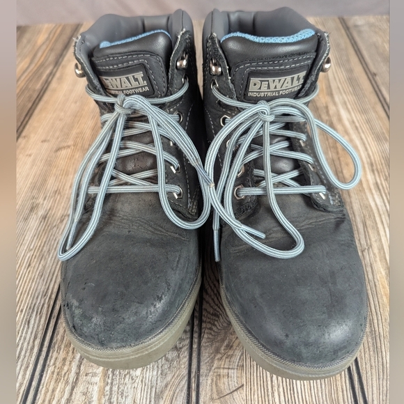 Dewalt Plasma Steel Toe Boots Womens 6.5 Black Work Boot - Picture 1 of 11